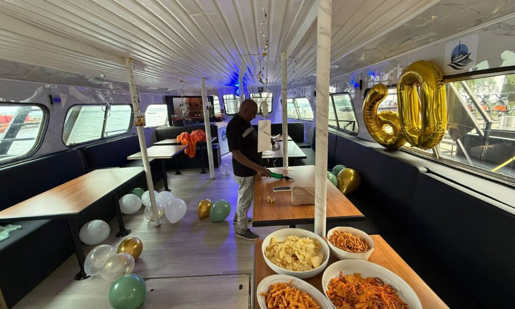 Birthday catering in the cabin